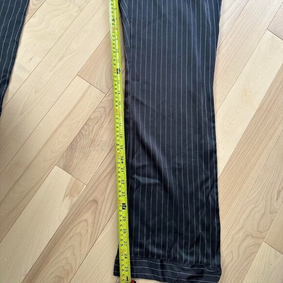 Jacob Satin Pinstripe Trousers – Luxe &Timeless - Picture 6 of 8